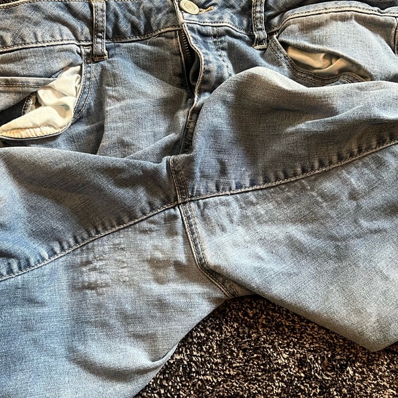 Juniors So Skinny Blue Jeans Size 15 - Picture 4 of 4